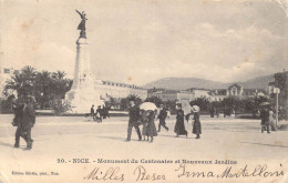 FRANCE - 06 - Nice - Monument Du Centenaire Et Nouveaux Jardins - Carte Postale Ancienne - Monuments