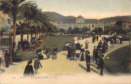 FRANCE - 06 - Nice - Le Jardin Public - Carte Postale Ancienne - Parks, Gärten