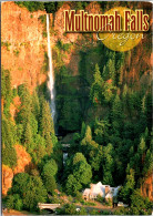 Oregon Aerial View Of Multnomah Falls And Lodge 2005 - Andere & Zonder Classificatie