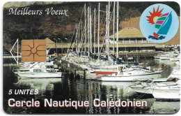 NEW CALEDONIA : NC-P0009   5 Cercle Nautique Caledonien (C.N.C.) MINT - Neukaledonien