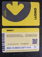 Kazakhstan 2021. Multiple Bus Travel Card. City Almaty. Plastic. - Monde