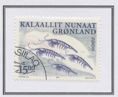 Groenland - Grönland - Greenland - Danemark 2001 Y&T N°345 - Michel N°368 (o) - 15k EUROPA - Oblitérés