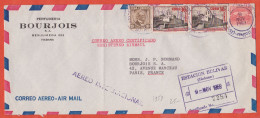 CUBA LETTRE RECOMMANDEE DE 1959 POUR PARIS FRANCE - Briefe U. Dokumente