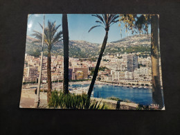 Cartolina 1978 Monte Carlo. Costa Azzurra.  Panorama. Il Porticciolo. . Condizioni Eccellenti. Viaggiata. - Monte-Carlo
