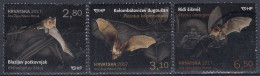 CROATIA 1272-1274,used,bats - Chauve-souris