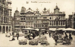 BRUXELLES - Grand'Place - Marché Aux Fleurs - Oblitération De 1935 - Thill, Série 1, N° 37 - Markten