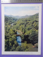 Format 27x21 Cm Le Pont Du Diable Vallée Des Pyrénées Ariègeoises, Vallée De L'Ariège Ce N'est Pas Une CP - Otros & Sin Clasificación