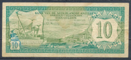 °°° NEDERLANDSE ANTILLEN 10 GULDEN 1979 °°° - Netherlands Antilles (...-1986)