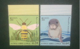 Cyprus 2021 - Europa Stamps - Endangered National Wildlife. - Other & Unclassified