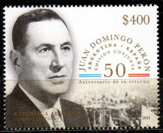 ARGENTINA 2022. Joint Issue With Spain For The Return Of Juan Peron To Argentina, Mint NH - Unused Stamps