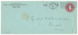 1925 USA, United States, US - Casper - Stationery, Envelope - - 1921-40