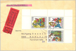 DDR Ex Mi.2187/92 Eilbotenbrief-16-5193 - 1971-1980