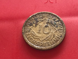 Münze Münzen Umlaufmünze Deutschland Deutsches Reich 10 Pfennig 1925 Münzzeichen G - 5 Rentenpfennig & 5 Reichspfennig