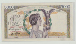 Magnifique Billet 5000 Francs  Victoire Neuf Du 20-7-1939  Lettre  A237 - 5 000 F 1934-1944 ''Victoire''