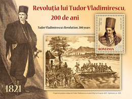 Romania 2021 / Tudor Vladimirescu's Revolution / S/S - Neufs