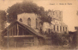 BELGIQUE - LINCENT - Ruines De L'Eglise - Edition H Kaquet Montegnée - Carte Postale Ancienne - Lincent