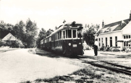 Brielle Tramstation RTM Met Tram 1957 - Brielle