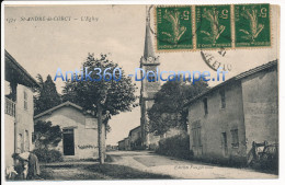 CPA 01 SAINT ANDRE DE CORCY L'Eglise - Non Classificati