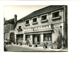 CPSM - FLOGNY (89) - Hôtel De La Poste Café Restaurant Route Nationale N°5 ( Babyfoot ) - Flogny La Chapelle