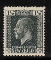 NZ 1915 1 1/2d Grey-black KGVSG 436 HM #CAX10 - Neufs