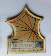 SY171 Pin's Carte De France Telecom DORN LYON Achat Immédiat - France Télécom