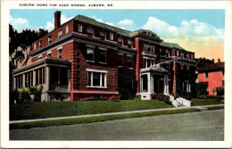 Maine Auburn Home For Aged Women 1950 - Auburn