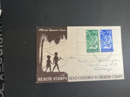 (2 Q 18) New Zealand FDC - Health Issue (1940's) - FDC