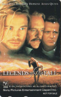 TC JAPON / 110-011 - CINEMA FILM - LEGENDS OF THE HALL ** BRAD PITT ** - MOVIE JAPAN Phonecard - NFS L 19630 - Kino