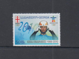 OLYMPICS - GEORGIA - 2010 - KUMARITASHVILLE   MINT NEVER HINGED, SG £23 - Winter 2010: Vancouver