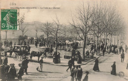 Villefranche Sur Saône * La Foire Aux Chevaux * Marché Aux Bestiaux - Villefranche-sur-Saone