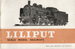 Catalogue LILIPUT 1959 Scale Model Railways Englisch Ausgabe - Inglés