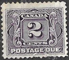 CANADA - 1906 - SEGNATASSE - CENT. 2 - USATO (YVERT TX 2 - MICHEL PD 2) - Port Dû (Taxe)