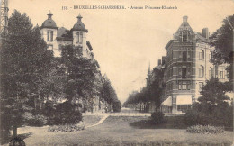 BELGIQUE - Bruxelles-Schaerbeek - Avenue Princesse-Elisabeth - Carte Postale Ancienne - Avenues, Boulevards