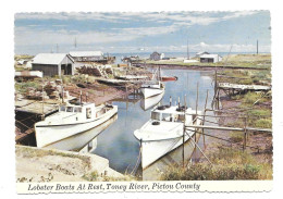 Nova Scotia Lobster Boats At Rest Toney River Pictou County Canada Htje - Altri & Non Classificati