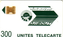 DJIBOUTI LOGO 300U SC4 OB N° 8720 IMPACTS + COURONNE EVIDEE UT RARE - Djibouti