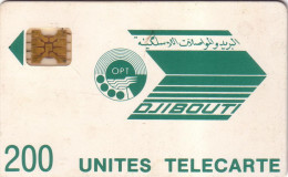 DJIBOUTI LOGO 200U SC4 OB N° 8705 IMPACTS UT - Djibouti