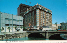 1 AK USA / Nevada * Mapes Hotel In Reno Im Art-Deco- Stil 1947 Erbaut - Ein Hochhaus, Das Hotel Und Casino Kombinierte * - Reno
