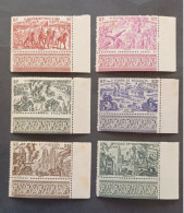 FRANCE COLONIE ST PIERRE ET MIQUELON1946 TCHAD AU RHIN TYPES TIMBRES AERIENS D AFRIQUE EQUATORIALE CAT YVERT N 12/17 MNH - 1946 Tchad Au Rhin