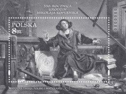 POLAND - Vatican.2023. Joint Issues.Nicolaus Copernicus.Black Proof **. - Ensayos & Reimpresiones