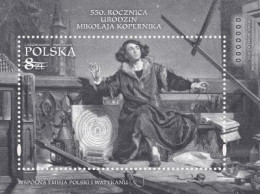 POLAND - Vatican.2023. Joint Issues.Nicolaus Copernicus.Black Proof **. - Essais & Réimpressions