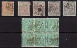 España Nº 131/33,136. Año 1873 - Used Stamps