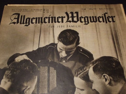 1940 - ALLGEMEINER WEGWEISER - FÜR JEDE FAMILIE - GERMANY - GERMANIA THIRD REICH - ALLEMAGNE - DEUTSCHLAND - Loisirs & Collections