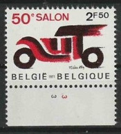 Belgie OCB 1568 ** MNH Met Plaatnummer 3 - 1971-1980