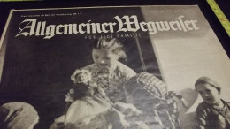 1939 - ALLGEMEINER WEGWEISER - FUR JEDE FAMILIE  - GERMANY - GERMANIA THIRD REICH - ALLEMAGNE - DEUTSCHLAND - Hobby & Sammeln