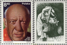 699654 MNH POLONIA 1981 100 ANIVERSARIO DEL NACIMIENTO DEL PINTOR PABLO PICASSO - Andere & Zonder Classificatie