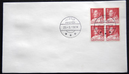Greenland  1974 LETTER  IVIGTUT 29-3-1974 LAST DAY  ( Lot 863 ) - Lettres & Documents