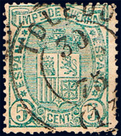 Toledo - Edi O 154 - 5 Cent. - Mat Fech. Grande "Toledo" - Used Stamps
