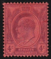 Straits Settlements        .   SG    .   129 A      .     *      .   Mint-hinged - Straits Settlements