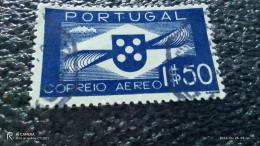 PORTUGAL-1944-       .          1.50ESC         USED - Used Stamps