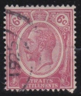 Straits Settlements        .   SG    .   228     .   Rose Pink    .     O      .    Cancelled - Straits Settlements